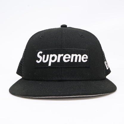 Supreme シュプリーム 【美品】23SS Box Logo Mesh Back New Era ボックスロゴ メッシュ バック ニューエラ キャップ 帽子 57.7cm