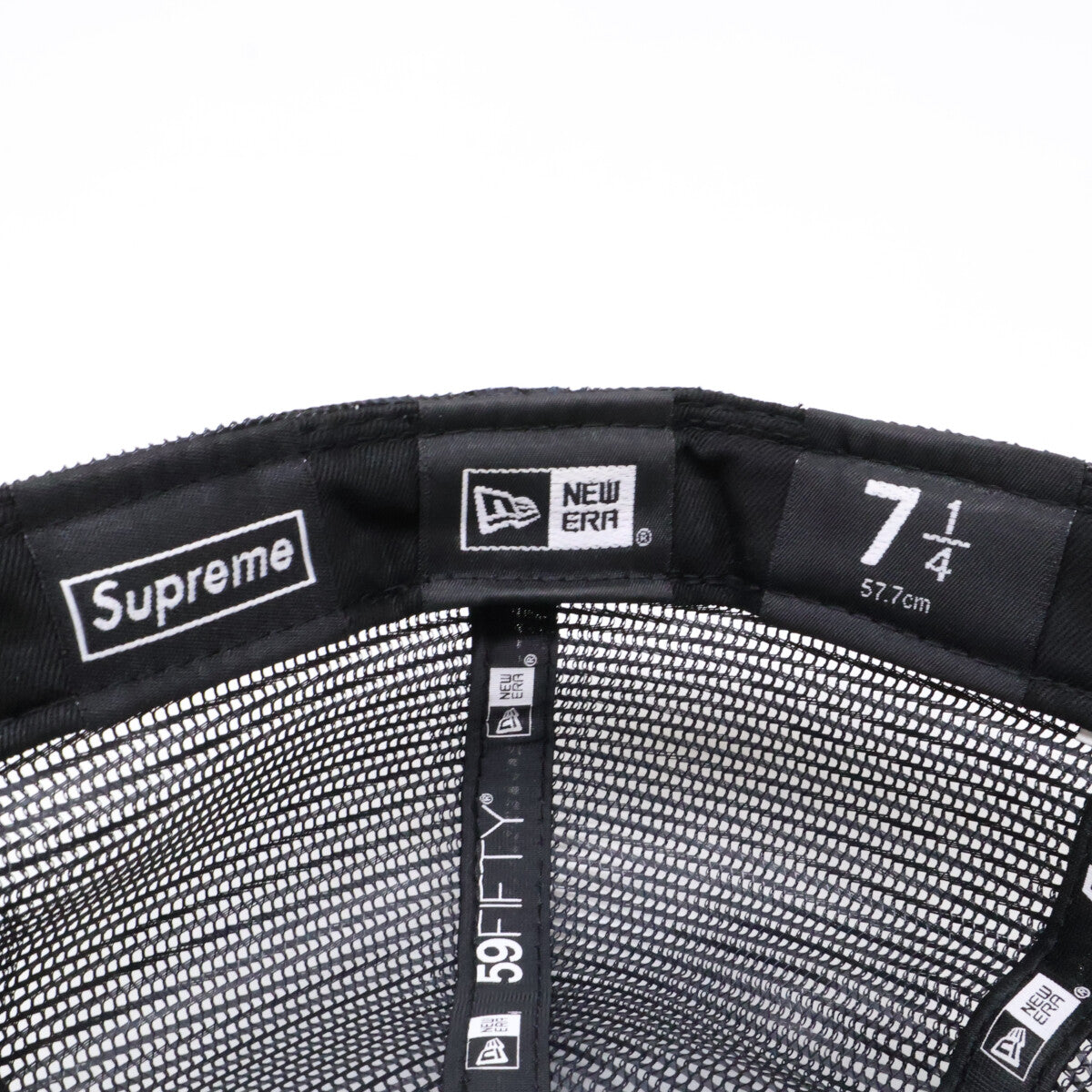 Supreme シュプリーム 【美品】23SS Box Logo Mesh Back New Era ボックスロゴ メッシュ バック ニューエラ キャップ 帽子 57.7cm