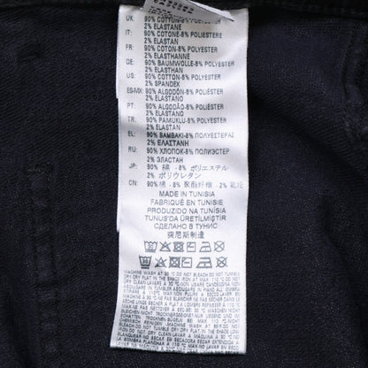 DIESEL ディーゼル 00SZ9E D-RHITA ﾌﾞﾗｯｸ ｺｯﾄﾝ ﾎﾞﾀﾝﾀﾞｳﾝ ｶｯﾄｵﾌﾌﾚｱﾛﾝｸﾞｽｶｰﾄ スカート 25