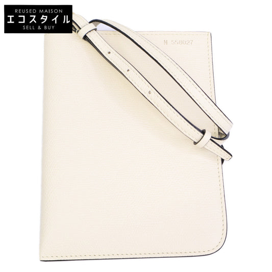 Valextra ヴァレクストラ 【美品】SGSF0004028LOCPL99WW クロスボディ ソフト ドキュメント ホルダー ショルダーバッグ