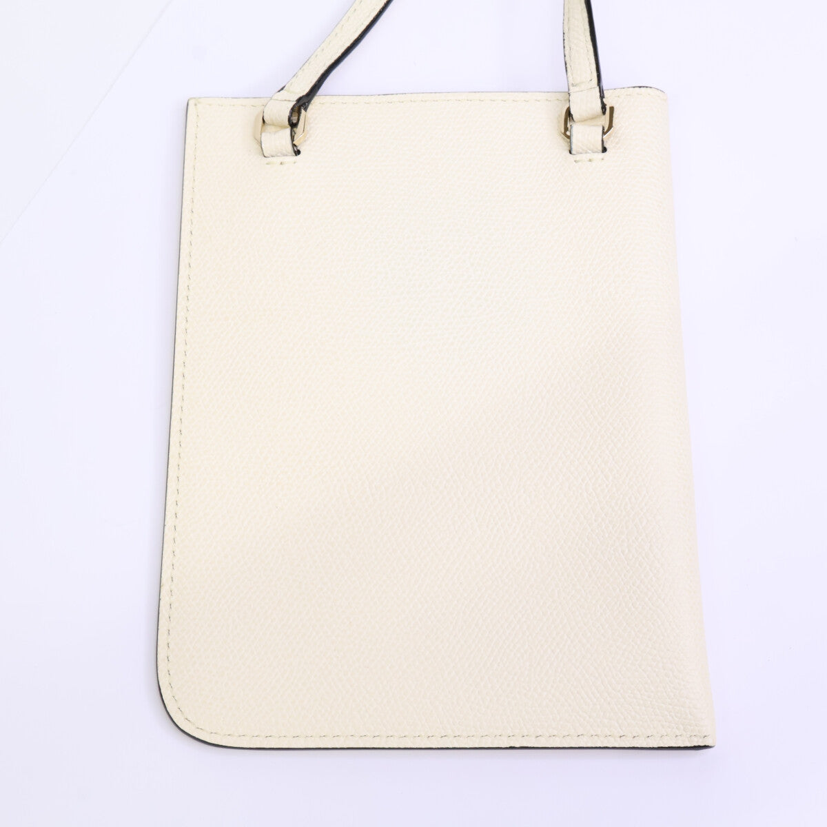 Valextra ヴァレクストラ 【美品】SGSF0004028LOCPL99WW クロスボディ ソフト ドキュメント ホルダー ショルダーバッグ