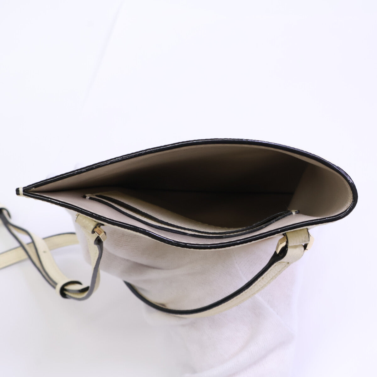 Valextra ヴァレクストラ 【美品】SGSF0004028LOCPL99WW クロスボディ ソフト ドキュメント ホルダー ショルダーバッグ