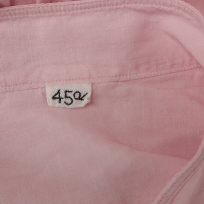 45R フォーティファイブ アール 70450231 ﾋﾟﾝｸ 春風ｲﾝﾄﾞｶﾃﾞｨの四角ﾄﾞﾚｽ(ｼｬﾝﾌﾞﾚｰ) ワンピース 表記なし