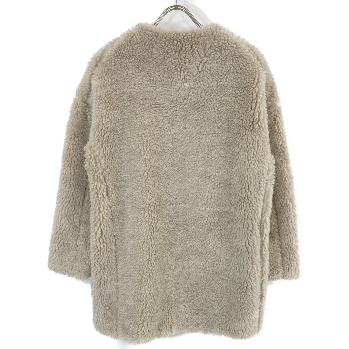 TICCA ティッカ TBBA-032 ﾍﾞｰｼﾞｭ ｳｰﾙ ﾌｧｰﾉｰｶﾗｰｺｰﾄ コート F