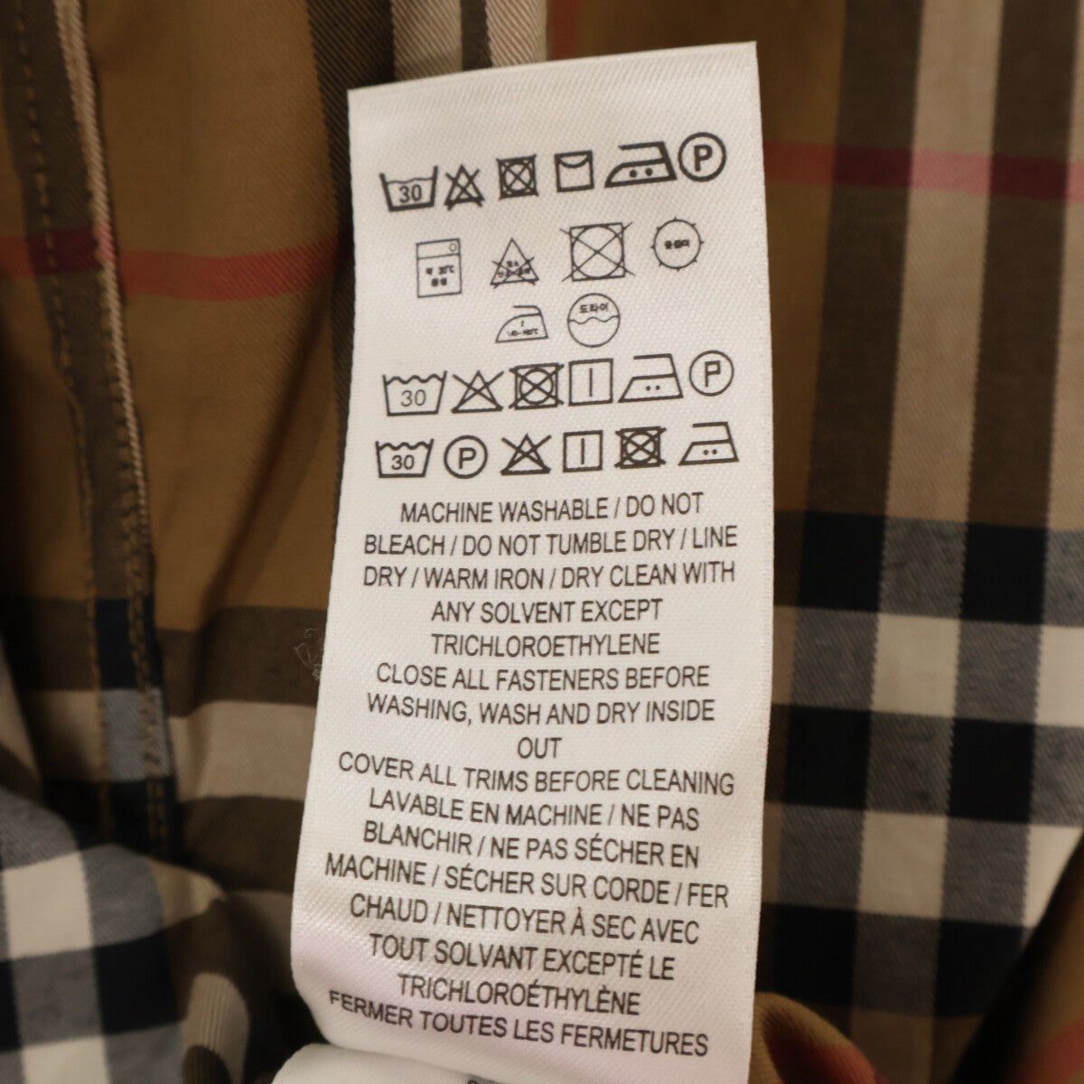 BURBERRY LONDON バーバリーロンドン 8084310 ﾌﾞﾗｳﾝ ﾃｨｯｼ期 ﾒｶﾞﾁｪｯｸ ｶｯﾀｰｼｬﾂ トップス 42