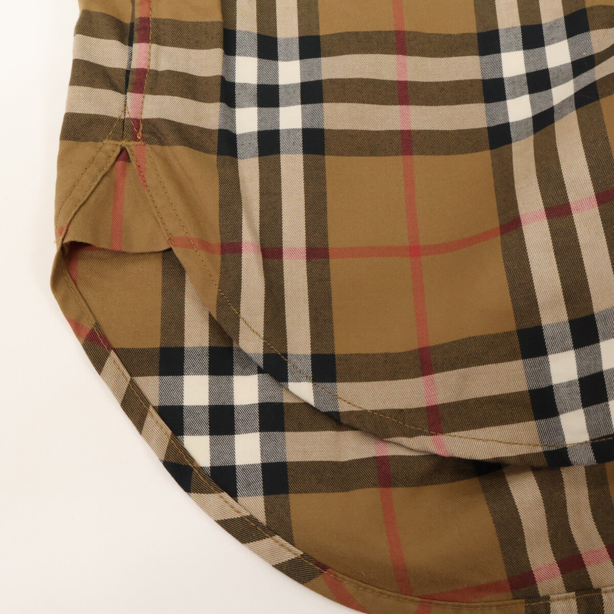 BURBERRY LONDON バーバリーロンドン 8084310 ﾌﾞﾗｳﾝ ﾃｨｯｼ期 ﾒｶﾞﾁｪｯｸ ｶｯﾀｰｼｬﾂ トップス 42