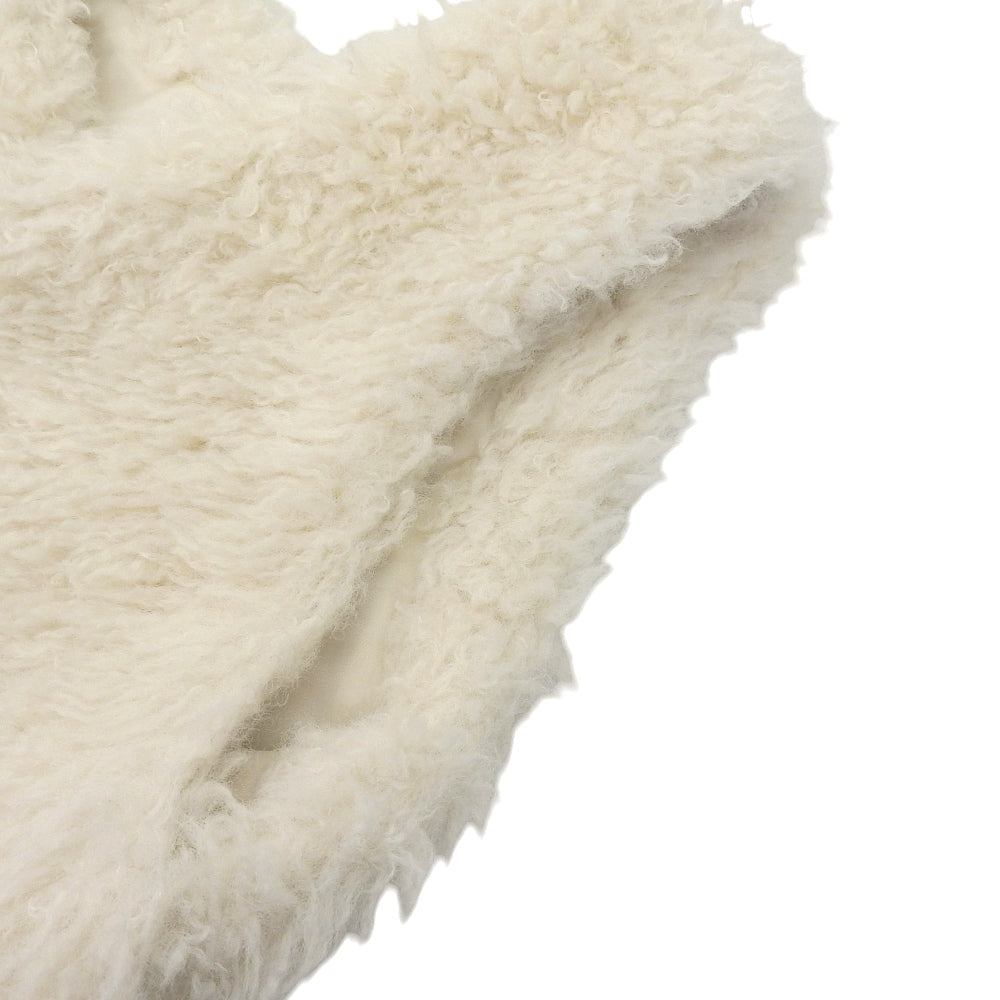 BALLSEY ボールジー プードルファー Vネックベスト レディース ライトベージュ 36 ベスト 36