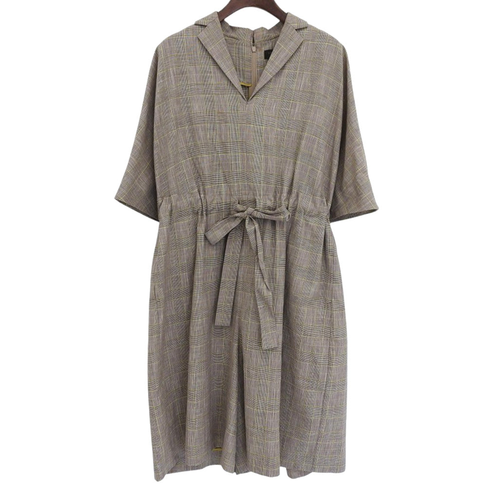 TOMORROWLAND トゥモローランド collection ウィンドブラウニー キュロット オールインワン レディース ブラウン系 36 24年製 ワンピース 36