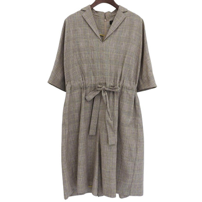 TOMORROWLAND トゥモローランド collection ウィンドブラウニー キュロット オールインワン レディース ブラウン系 36 24年製 ワンピース 36