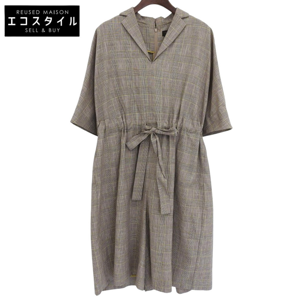 TOMORROWLAND トゥモローランド collection ウィンドブラウニー キュロット オールインワン レディース ブラウン系 36 24年製 ワンピース 36