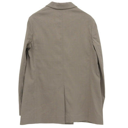 theory luxe セオリーリュクス 美品 リネン混 ダブルブレスト テーラード ジャケット レディース ベージュ S32 24SS 03-4204104 ジャケット S32