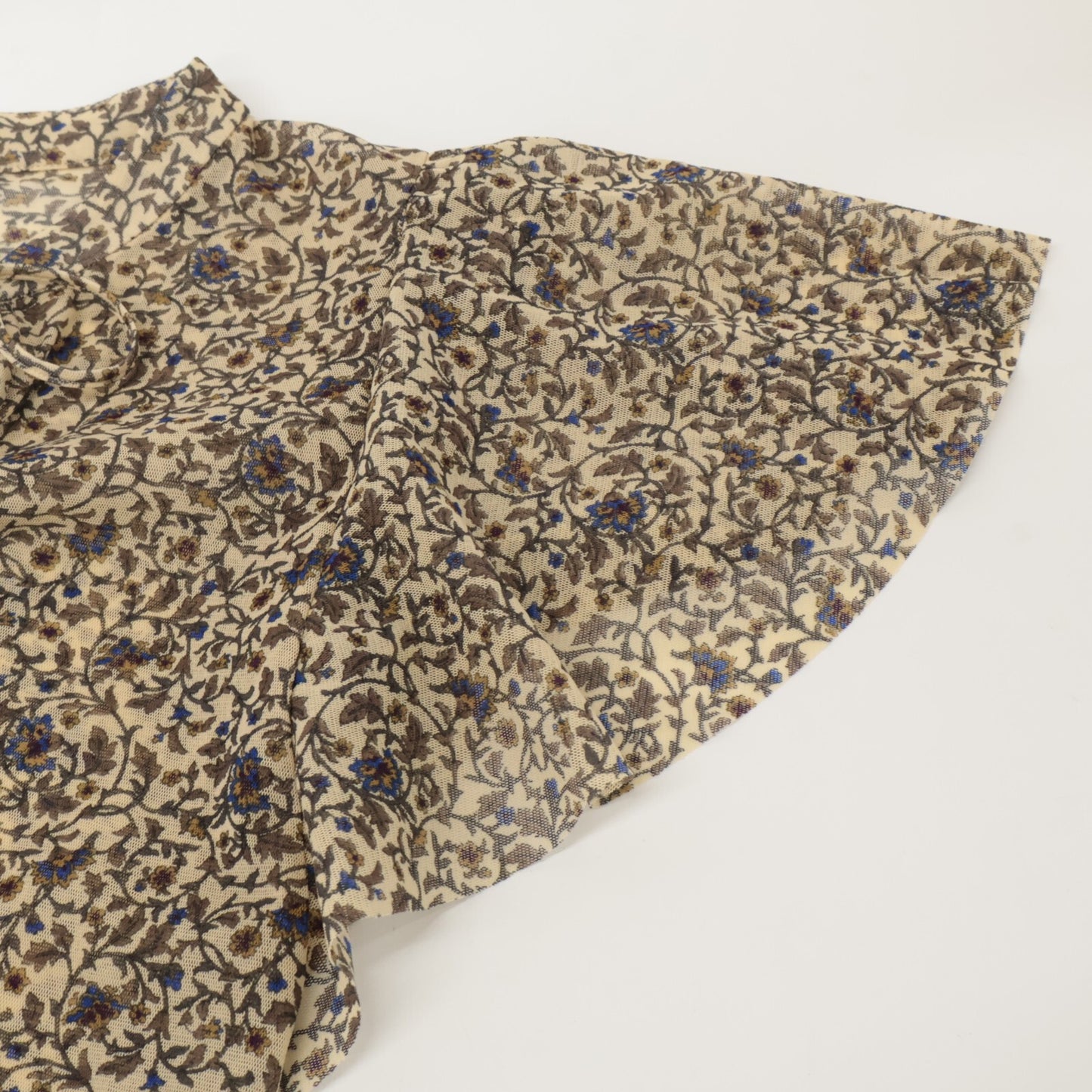 VIVIENNE TAM ヴィヴィアンタム ﾌﾞﾗｳﾝ ｷｬﾐｿｰﾙ付き -confiture- VARIOUS PRINTED DRESSES ワンピース 36