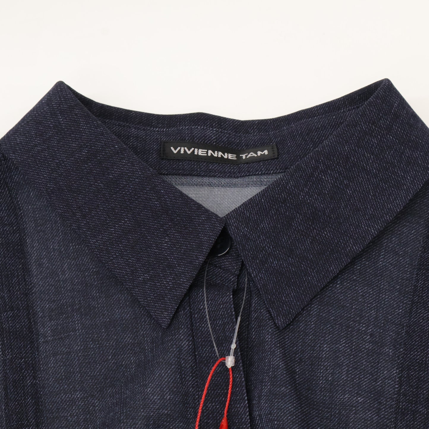 VIVIENNE TAM ヴィヴィアンタム 【美品】15175413 Sheer denim シアーデニム 長袖ブラウス/ トップス 38