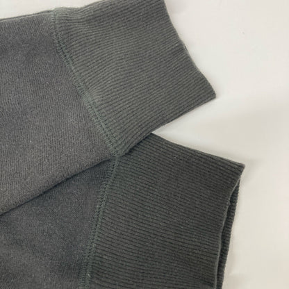 Babaghuri ババグーリ J0544UB661 24AW ﾁｬｺｰﾙ ｺｯﾄﾝ ﾘﾌﾞﾈｯｸ裏起毛ｽｳｪｯﾄ トップス M