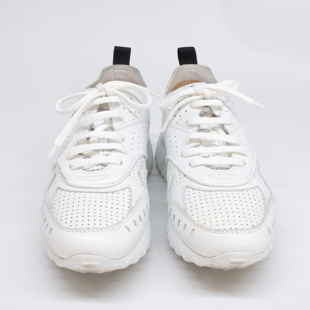 TOD'S トッズ Perforated Sneakers パンチングレザー シューズ 37 1/2