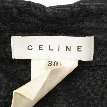CELINE セリーヌ ウール ビックカラー ニット 長袖シャツ/ トップス 38
