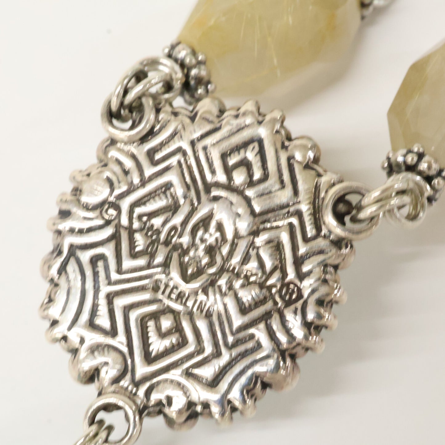 STEPHEN DWECK スティーブンデュエック STERLING ターコイズ/カラーストーン ネックレス