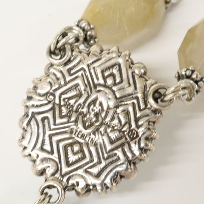 STEPHEN DWECK スティーブンデュエック STERLING ターコイズ/カラーストーン ネックレス