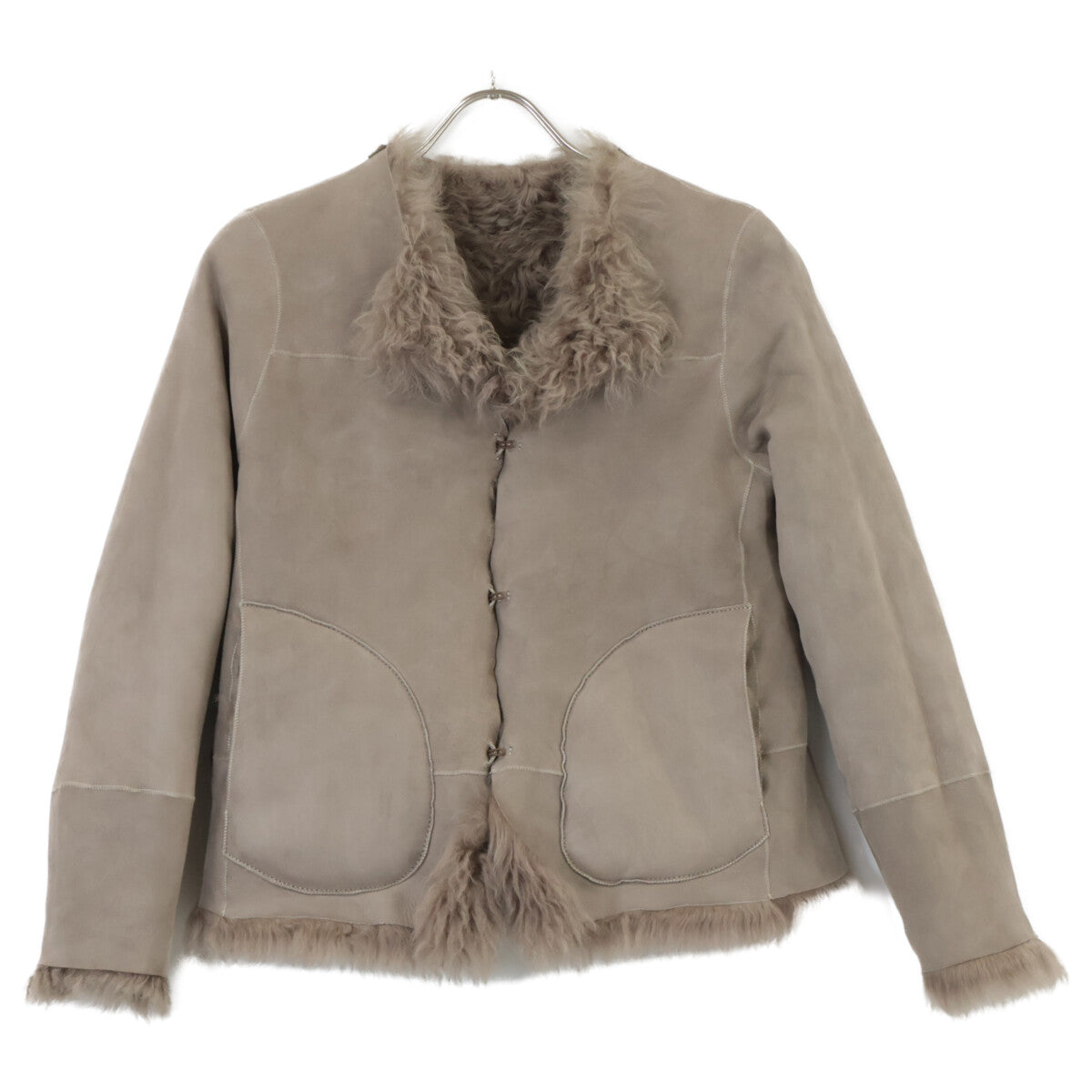 UNKNOWN アンノウン ｘIENA イエナ 17-011-910-0004 カーリーファー リバーシブル ムートン ジャケット 6