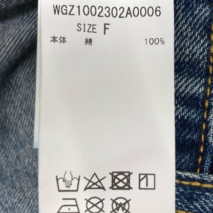 Whim Gazette ウィムガゼット WGZ1002302A0006 ｲﾝﾃﾞｨｺﾞ ｻｽﾍﾟﾝﾀﾞｰﾃﾞﾆﾑﾊﾟﾝﾂ ボトムス F