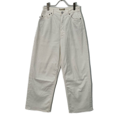 YANUK ヤヌーク 57142228 ｴｱﾘｰﾎﾜｲﾄ Really Light/Spill Proof ﾙｰｽﾞｽﾄﾚｰﾄ"JOAN" ﾃﾞﾆﾑﾊﾟﾝﾂ ボトムス 27