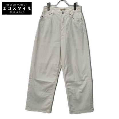 YANUK ヤヌーク 57142228 ｴｱﾘｰﾎﾜｲﾄ Really Light/Spill Proof ﾙｰｽﾞｽﾄﾚｰﾄ"JOAN" ﾃﾞﾆﾑﾊﾟﾝﾂ ボトムス 27