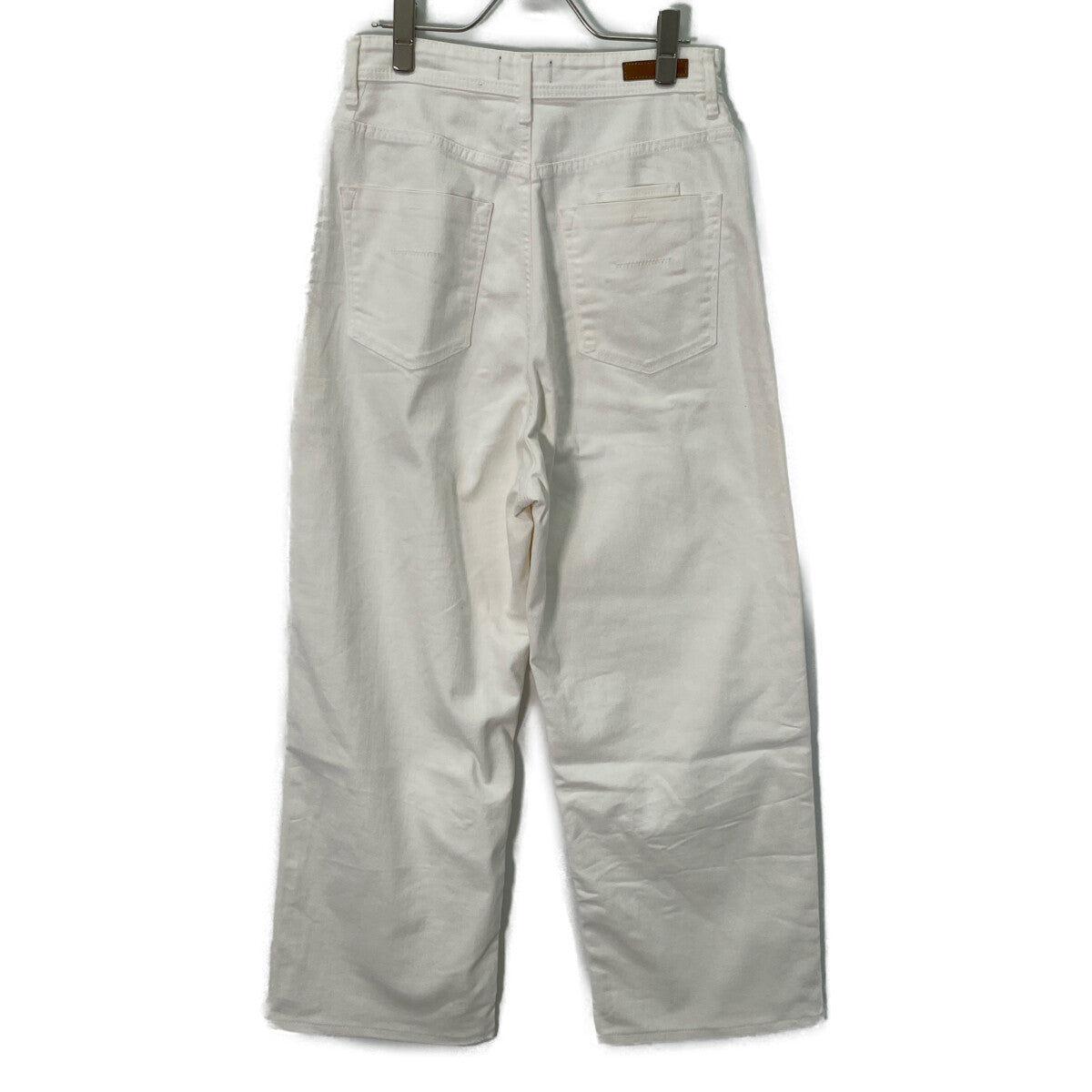 YANUK ヤヌーク 57142228 ｴｱﾘｰﾎﾜｲﾄ Really Light/Spill Proof ﾙｰｽﾞｽﾄﾚｰﾄ"JOAN" ﾃﾞﾆﾑﾊﾟﾝﾂ ボトムス 27