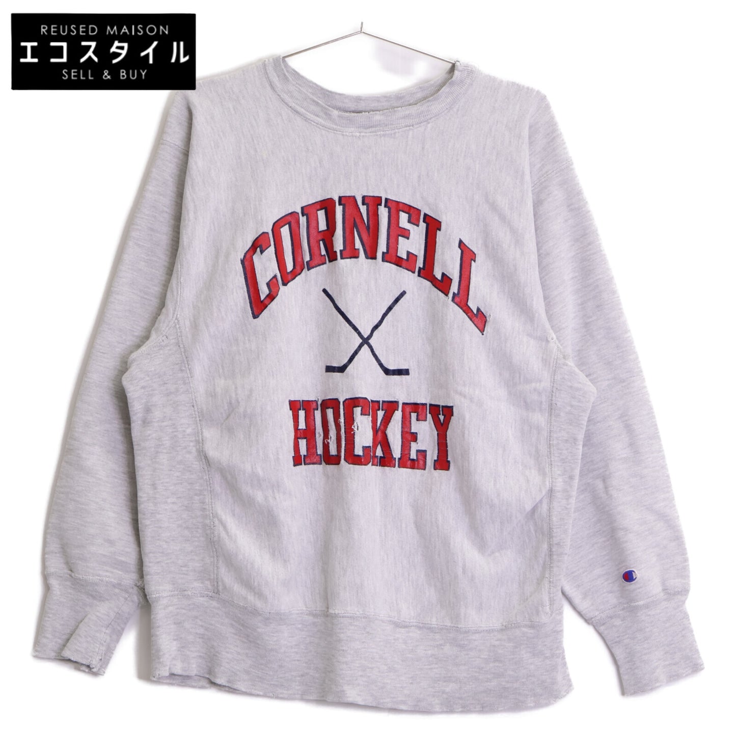 Champion チャンピオン 80's トリコタグ CORNELI リバースウィーブ スウェットシャツ/ トップス L