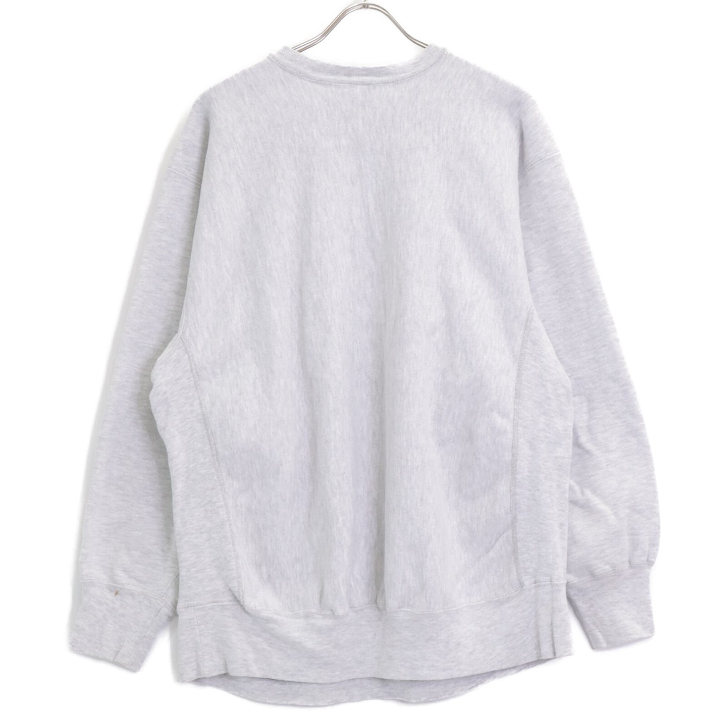 Champion チャンピオン 【LANDS'END】80's Wﾈｰﾑ ｸﾞﾚｰ 目無し ﾘﾊﾞｰｽｳｨｰﾌﾞｽｳｪｯﾄ トップス XXL