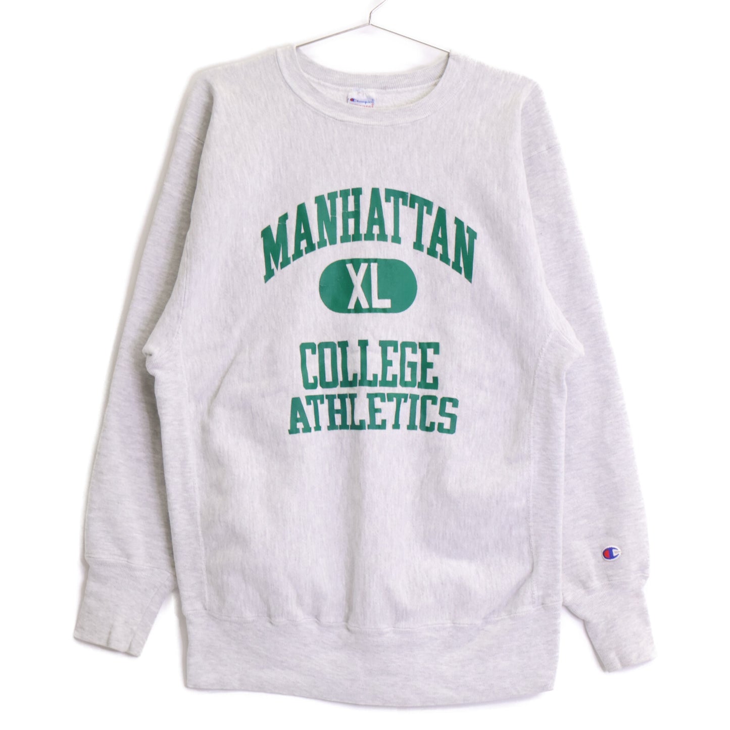 Champion チャンピオン 90's 刺繍タグ MANHATTAN リバースウィーブ スウェットシャツ/ トップス XL