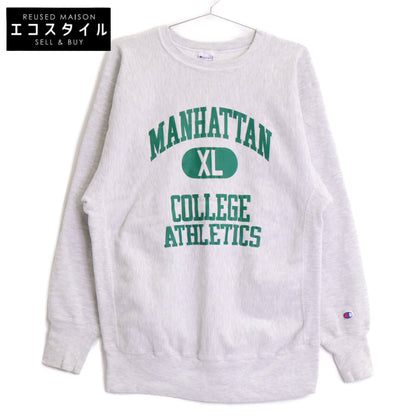 Champion チャンピオン 90's 刺繍タグ MANHATTAN リバースウィーブ スウェットシャツ/ トップス XL
