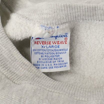 Champion チャンピオン 90's 刺繍タグ MANHATTAN リバースウィーブ スウェットシャツ/ トップス XL