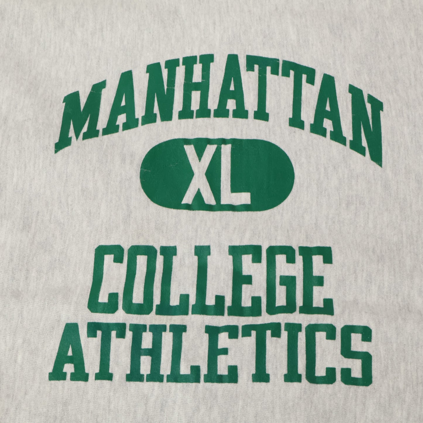 Champion チャンピオン 90's 刺繍タグ MANHATTAN リバースウィーブ スウェットシャツ/ トップス XL