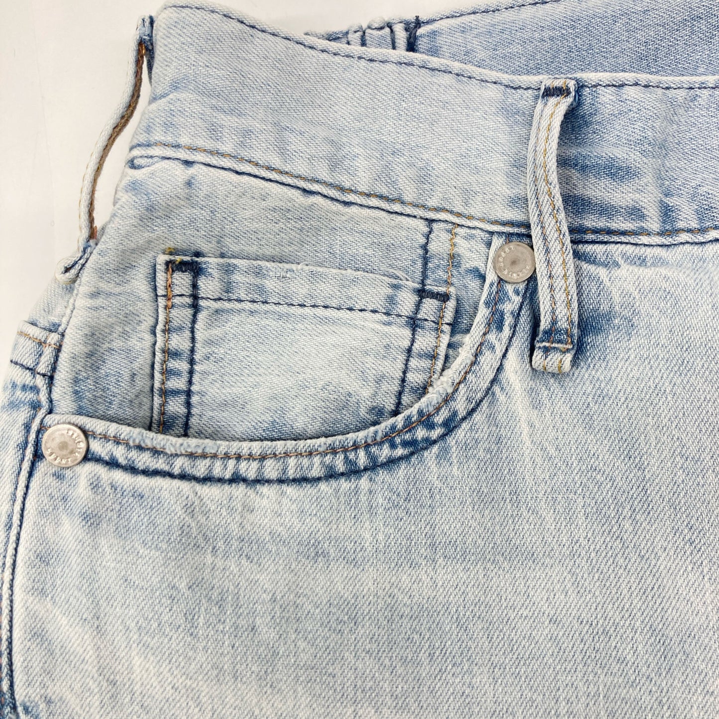 upper hights アッパーハイツ 【HPS別注】ﾗｲﾄﾌﾞﾙｰ THE LAZY HIM ﾗｲﾄﾃﾞﾆﾑ ボトムス 25