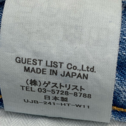 upper hights アッパーハイツ ﾌﾞﾙｰ THE NIECE ﾃﾞﾆﾑﾊﾟﾝﾂ ボトムス 25