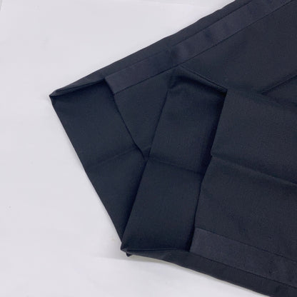 Chaos カオス CH005054ER ﾌﾞﾗｯｸ ｳｰﾙ×ﾓﾍｱ ｾﾝﾀｰﾌﾟﾚｽ ｻｲﾄﾞﾗｲﾝｿｳｼｮｸﾊﾟﾝﾂ ボトムス 表記無し