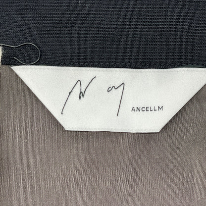 ANCELLM アンセルム ANC-SH71-B ﾌﾞﾗｯｸ WASH WOOL LONG SHIRT トップス 3