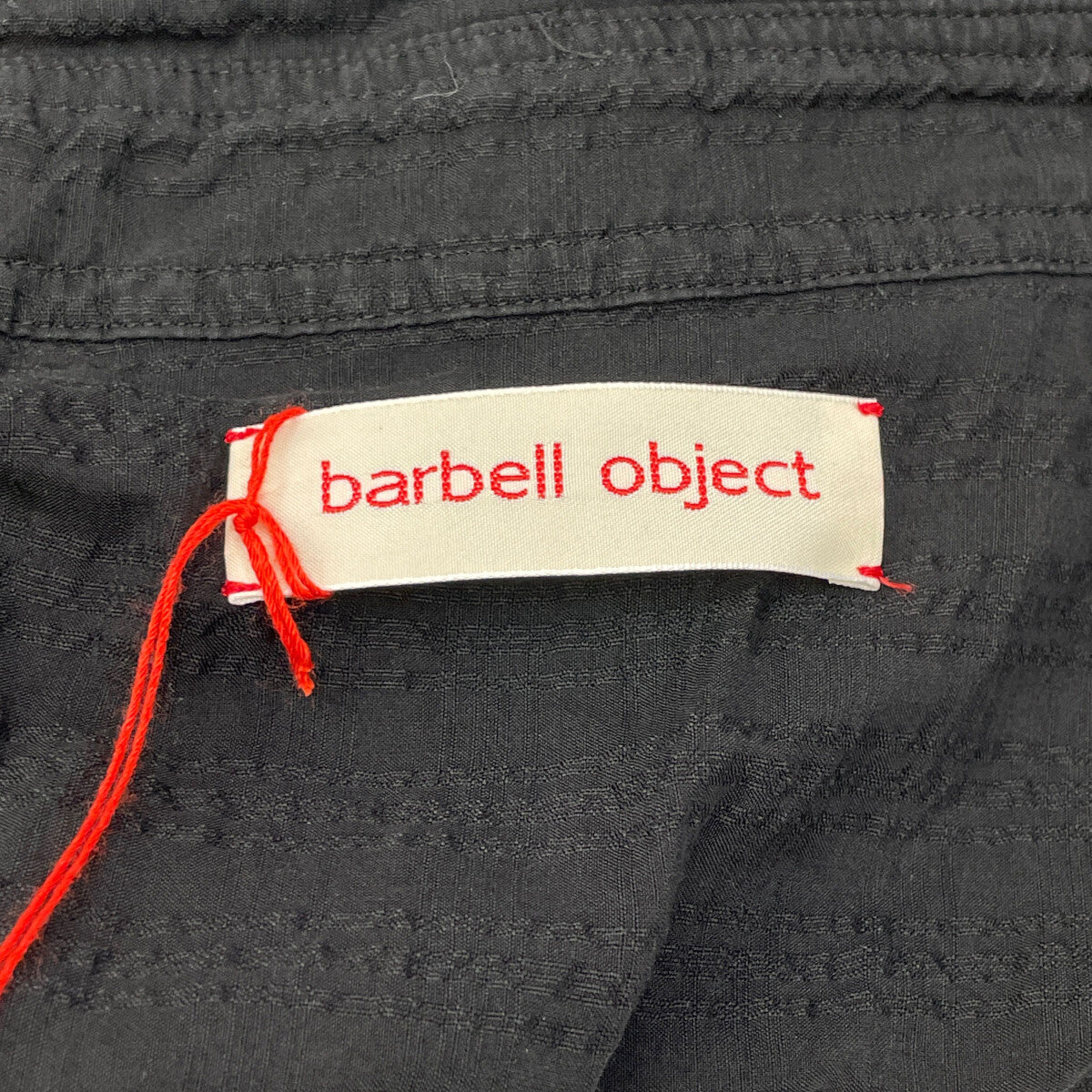 barbell object バーベルオブジェクト 25SS BO-04S06 ﾌﾞﾗｯｸ 3b sh 3Bｼｬﾂ トップス 2