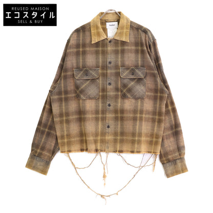 doublet ダブレット 22AW ﾌﾞﾗｳﾝ ﾗﾌﾞﾚｽ青山店3周年記念限定 ﾏｸﾞﾈｯﾄ ﾀﾞﾒｰｼﾞｼｬﾂ トップス L