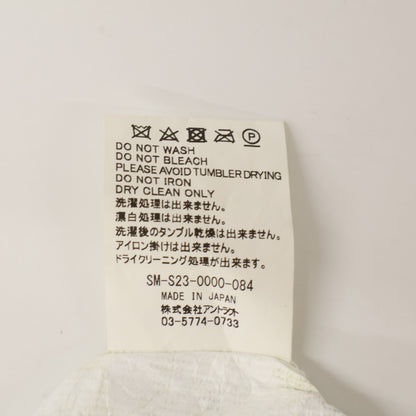 SAINT MICHAEL セントマイケル 【×DR.WOO】ﾎﾜｲﾄ ﾜｰﾙﾄﾞ ﾏｯﾌﾟ ﾍﾟｰﾊﾟｰ ｼﾞｬｹｯﾄ ジャケット XL