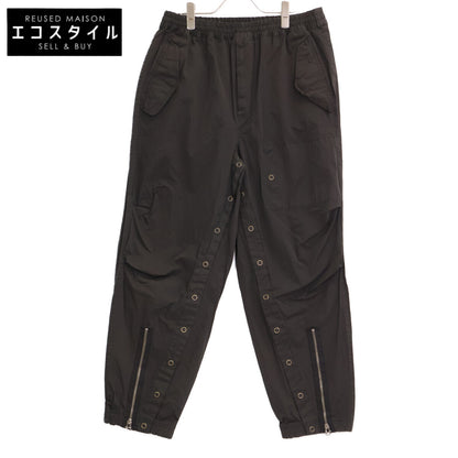 BED J.W. FORD ベッドフォード 23AW-B-PT07 ﾌﾞﾗｯｸ Wool Flight Pants ｼﾞｯﾌﾟﾃﾞｻﾞｲﾝﾅｲﾛﾝﾊﾟﾝﾂ ボトムス 1