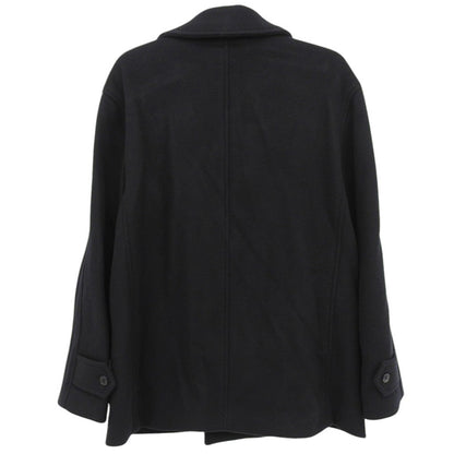 1piu1uguale3 ウノピゥウノウグァーレトレ 美品 P COAT Pコート コート メンズ ブラック VI MRC149 コート VI