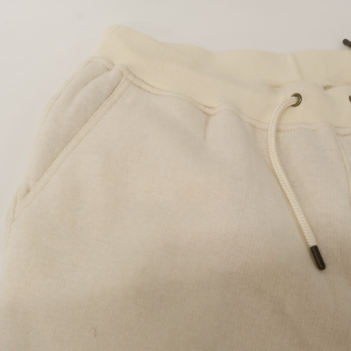 1piu1uguale3 ウノピゥウノウグァーレトレ MRP597 ｵﾌﾎﾜｲﾄ BIKER RIB ﾊﾞｲｶｰﾘﾌﾞ裏起毛ﾊﾟﾝﾂ ボトムス 6