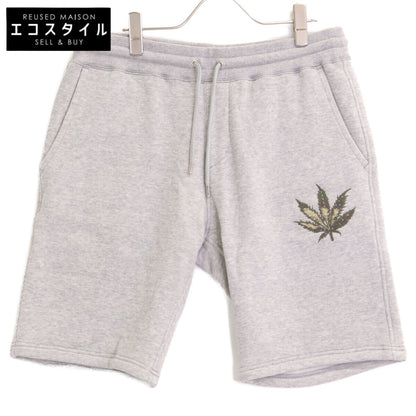 1piu1uguale3 ウノピゥウノウグァーレトレ MRP535 ﾎﾜｲﾄ LEAF SWEAT SHORTS ｽｳｪｯﾄｼｮｰﾄﾊﾟﾝﾂ ボトムス 5