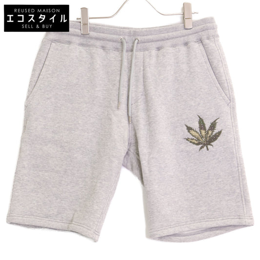 1piu1uguale3 ウノピゥウノウグァーレトレ MRP535 ﾎﾜｲﾄ LEAF SWEAT SHORTS ｽｳｪｯﾄｼｮｰﾄﾊﾟﾝﾂ ボトムス 5