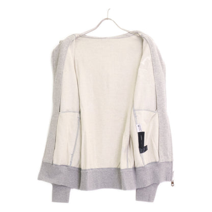 1piu1uguale3 ウノピゥウノウグァーレトレ MRB434 ｸﾞﾚｰ LEAF ｼﾞｯﾌﾟｱｯﾌﾟﾌｰﾃﾞｯﾄﾞﾊﾟｰｶ トップス 5