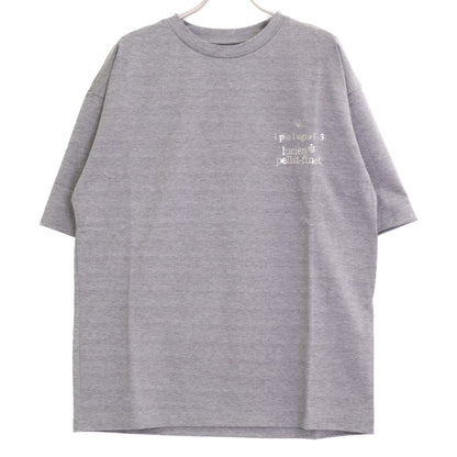 1piu1uguale3 ウノピゥウノウグァーレトレ MRT290 ｸﾞﾚｰ CAMO LEAF R-NECK TEE ﾊﾞｯｸｶﾓﾘｰﾌTｼｬﾂ トップス 6