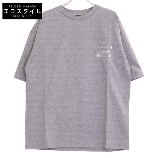 1piu1uguale3 ウノピゥウノウグァーレトレ MRT290 ｸﾞﾚｰ CAMO LEAF R-NECK TEE ﾊﾞｯｸｶﾓﾘｰﾌTｼｬﾂ トップス 6