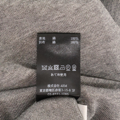 1piu1uguale3 ウノピゥウノウグァーレトレ MRT290 ｸﾞﾚｰ CAMO LEAF R-NECK TEE ﾊﾞｯｸｶﾓﾘｰﾌTｼｬﾂ トップス 6