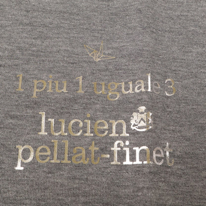 1piu1uguale3 ウノピゥウノウグァーレトレ MRT290 ｸﾞﾚｰ CAMO LEAF R-NECK TEE ﾊﾞｯｸｶﾓﾘｰﾌTｼｬﾂ トップス 6